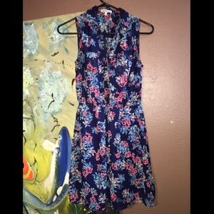 Blue flower dress